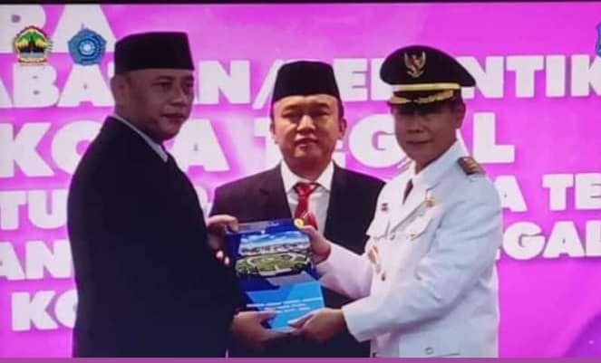 Pelantikan dan Pengambilan Sumpah Jabatan Pj.Wali Kota Tegal Dadang Somantri,ATD,M.T